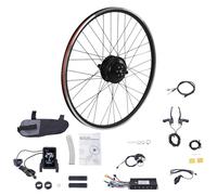 Zoobotanica Kit de conversion pour vélo électrique 36 V 250 W 28" 29" avec écran LCD, contrôleur intégré, PAS (roue avant, 36 V 250 W)