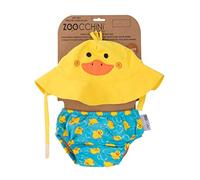 Zoocchini Maillot/Chapeau Motif Canard 3-6 Mois