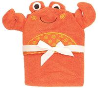 Zoocchini Serviette de Bain Bébé Motif Charlie Le Crabe