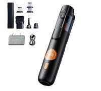 zoocco 5-in-1 Smart Hand Held Vacuum, Cordless Handheld Vacuum with 15kPa Strong Suction, Type-C Rechargeable Hand Vacuums Cleaner for Home, Car, Pet Hair, Office Cleaning (Black)