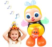 zoocco Abejita Chiquitita Juguete, Dancing Juguete De Abejita Chiquita Con Musica with Swinging Motion, Twisting Body Sensory for Toddlers (1pcs)