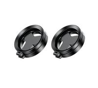 zoocco Anti-Glare Magnetic Phone Filter, 52mm Polarizing Lens Filter, Magnetic Adapter Mount for Smartphone Photography (2 PCS)