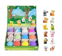 zoocco Bath Bombs for Kids with Surprise Inside, 12 Pack Kids Bath Bombs Gift Set, Easter Basket Stuffers for Boys & Girls (Animal)