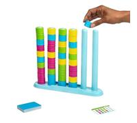 zoocco Color Stack Game, Color Stack Challenge Game for Adults & Family, Travel-Friendly Puzzle Games for Games Night (1 PCS)
