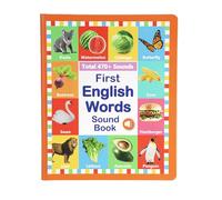 zoocco First English Words Sound Book with 470+ Words and 21 Themes, Fun Speak and Spell Learning for Preschool Language Development at Home or School (B)