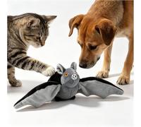 zoocco Flying Bat Dog Toy Flapping Wing Chirping Sound (1 PCS)