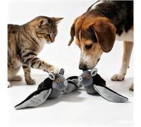 zoocco Flying Bat Dog Toy Flapping Wing Chirping Sound (2 PCS)