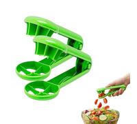 zoocco Grape Cutter Tool, Fruit Slicer for Grapes Cherry Tomatoes Strawberries, Kitchen Gadget for Salad & Snack Prep (2 PCS)