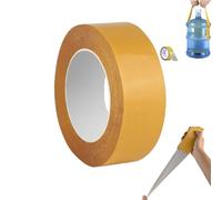 zoocco Grid Double-Sided Tape Heavy Duty 1.92in x 33FT, Double Sided Mesh Tape Mounting Tape Strong Adhesive Carpet Rug Fabric Wall Fix Tape (1pc)