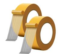 zoocco Grid Double Sided Tape Mesh Heavy Duty 66ft * 1.97in Waterproof Mounting (2pc)