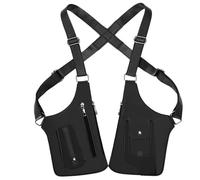 zoocco Heritage Shoulder Bag Men, Classic Shoulder Satchel, Adjustable Lightweight Travel Work Bag (Black)