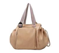 zoocco Multifunctional Convertible Tote Backpack for Women, Lightweight Waterproof, Large Capacity 36-55L Travel Bag (Khaki)