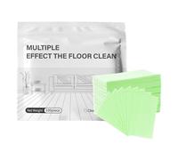 zoocco Multiple Effect the Floor Clean Tablets for Kitchens & Bathrooms, Easy Mop Solution for Busy Homes (Green,1 Bag (100pcs))