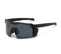 zoocco Photochromic Safety Glasses UV400 Polarized Light-Adjusting Sunglasses, Impact-Resistant Outdoor Safety Eyewear for Men & Women for Cycling, Driving & Work (Black)