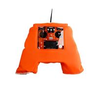 zoocco RC Transmitter Warm Hand Gloves, Windproof, Foldable Winter Gloves for Drones, RC Cars, Outdoor Flying, Precise Control (Orange)