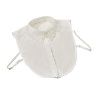 zoocco Red Christmas Plaid Rhinestone Detachable Collar, Sparkling Rhinestone Collar, Stylish Detachable for Holiday Parties (BB)