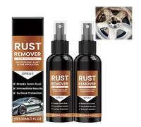 zoocco Rust Remover Spray for Metal | Heavy Duty Rust Dissolver | Fast-Acting Iron Remover for Car Detailing & Tools | Multi-Surface Metal Cleaner to Restore Shine (2 Sets)