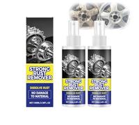 zoocco Rust Remover Spray for Metal, Heavy Duty Rust Removal Spray, Rusts Dissolver Cleaner for Car, Cast Iron, Tools & Chains (2 PCS)