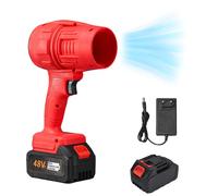 zoocco Saker Portable Dust Cleaner, Turbo Jet Blower, Cordless Turbo Super Power Air Duster, 2025 New 280000rpm Turbo Jet Blower (Red)