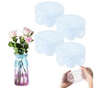 zoocco Silicone Flower Arranging Grid, Reusable Flexible Floral Grid for DIY Flower Arrangement (4 PCS)