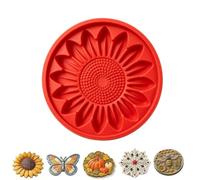 zoocco Sunflower Stepping Stones Mold 15.7" Garden Path Mold (EE)