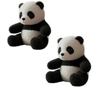zoocco The Pandy- Emotional Healing on Demand, Soft Washable Realistic Stuffed Animals for Emotional Support & Therapeutic Cuddles (2pcs)