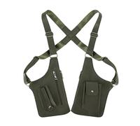 zoocco Underarm Shoulder Bag for Men, Hidden Anti-Theft Shoulder Armor Crossbody for Daily Carry, Urban Commuters, Travel (Army Green)