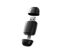 zoocco Wireless Adapter 2025 Upgrade, Mini USB Design, Fast Stable Connection, Plug and Play Car Accessories (EC17)
