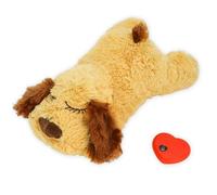 Zoocozy Jouet avec battement de cœur réaliste - Jouet en peluche apaisant pour chiens et chiens adultes, lavable en machine avec dispositif de rythme cardiaque amovible, aide au sommeil pour la