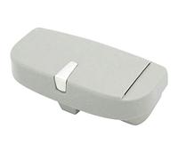 ZOOENIE Étui à lunettes pour pare-soleil de voiture, étui à lunettes avec porte-cartes et fonction magnétique, support universel pour lunettes de soleil avec compartiment pour lunettes, porte-cartes