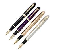 Zoohot 4 pcs jinhao x450 Stylo-plume plume moyenne dirigeant d'entreprise Pen