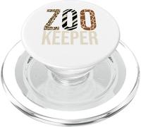 Zookeeper Animaux Zoo Wildlife Lover Safari Savane Costume PopSockets PopGrip pour MagSafe