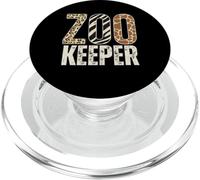 Zookeeper Animaux Zoo Wildlife Lover Safari Savane PopSockets PopGrip pour MagSafe
