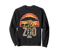 Zookeeper Animaux Zoo Wildlife Lover Safari Savane Sweatshirt