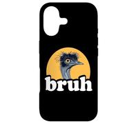 Zookeeper Funny Bro Bruh Kids Flightless Bird Emu Lover Coque pour iPhone 17