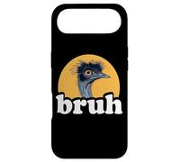 Zookeeper Funny Bro Bruh Kids Flightless Bird Emu Lover Coque pour iPhone Air