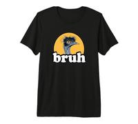 Zookeeper Funny Bro Bruh Kids Flightless Bird Emu Lover T-Shirt Haut de Gamme