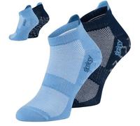 Zooksy Chaussettes Antidérapantes 2 Paires Unisexe Coton Taille 41-46