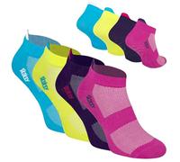 ZOOKSY - Chaussettes Antidérapantes - 4 Paires I Femme et Homme I Parfaits pour Yoga et Pilates I Chaussette Antidérapante de Sport et de Maison I Avec Semelle de Sécurité