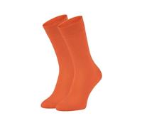 ZOOKSY - Chaussettes Longues en Coton I Unisex pour Adultes I Chaussettes pour Tous les Jours I Chaussettes Unisexes, Confortables I Chaussettes de Sport I Taille: 41-46 I Orange Juice