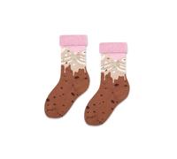 Zooksy Chaussettes Noël Unisex Joyeux Et Colorés Design Hot Chocolate, 24-29