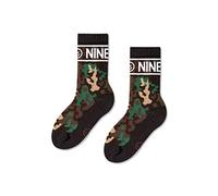 ZOOKSY - Chaussettes Sportives pour Enfants NINETIES I Unisexes pour Enfants I Gym, Antidérapantes I Chaussettes Sportives pour Garçon et Fille I 1 Paire I 24-29 I Camouflage militaire