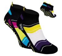 Zooksy Pack 2 Paires Chaussettes Antidérapantes Yoga / Pilates
