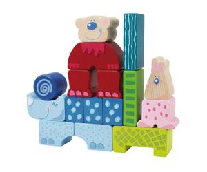 Zoolino cubes en bois maxi haba