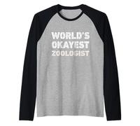 Zoologiste drôle Zoologiste du Monde Manche Raglan