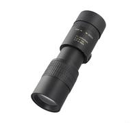 Zoom 10-300X Monoculaire portable HD extérieur rétractable Camping Télescope portable en acier plastique ABS Vision nocturne Connexion au téléphone portable pour la randonnée, le tourisme, la chasse