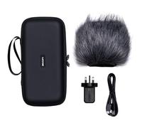 ZOOM APH-5s Pack d'accessoires pour enregistreur H5studio Handy Recorder - Pare-brise, étui de transport et alimentation USB-C pour enregistrement audio mobile, version britannique