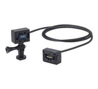 Zoom Câble d'extension ECM-3 pour capsule Zoom, 3 m - adaptateur Hot Shoe et fixation 3 points