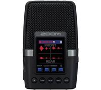 Zoom - H2essential - Enregistreur 4 Pistes 32 Bits à Virgule Flottante - 2 Capsules unidirectionnelles et Une Capsule bidirectionnelle - dictaphone Noir