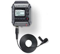 Zoom Enregistreur audio F1-LP 2 pistes Hi-Res Audio Micro-USB microSDHC avec micro-cravate LMF-1